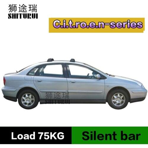 SHITURUI For Citroen C4 Picasso C5 DS5 Caliber Xsara Picasso ultra quiet truck roof bar car special aluminum alloy belt lock