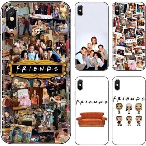 For Xiaomi mi Redmi Note 3 4 4X 5 6 7 8 8t 9 9s 9t 10 pro lite Silicone Case Cover Friends TV Series