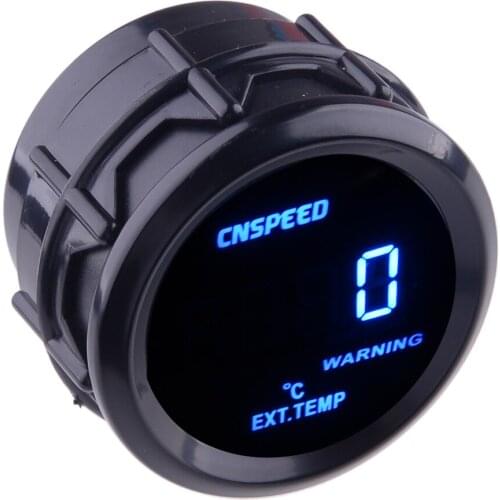 Universal 12V Car Digital EGT LED Exhaust Gas Temp Temperature Meter Gauge With Sensor