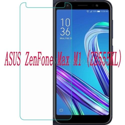Smartphone Tempered Glass for ASUS ZenFone Max M1 ZB555KL X00PD 9H Explosion-proof Protective Film Screen Protector cover phone