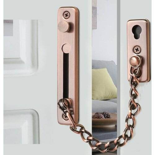 304 Stainless Steel Anti-theft Door Chain Lock Home Security Guard Bolts Latch For Inside Door Drop Shipping замок на дверь