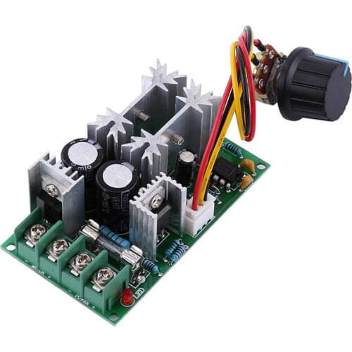 20A DC10-60V PWM Motor Speed Regulator Controller Switch Current Voltage High Power Driver Module