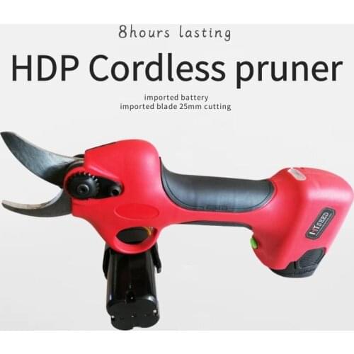 Cordless pruning shears Lithium pruning shears Fruit trees high branches stretch branches thick branches shears Garden tools