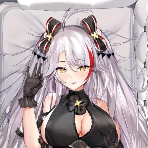 Anime Azur Lane Prinz Eugen Bunny girl Dakimakura Hugging Body Pillow Case Japanese Otaku Pillow Cushion Cover Bedding NMS