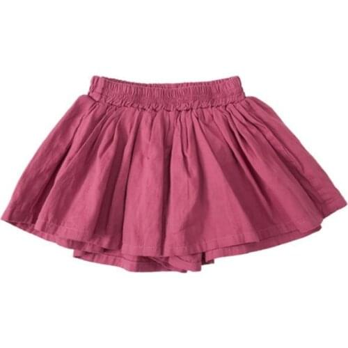 Kids Summer Shorts Solid Color Baby Casual Clothes for Summer Girls Loose Pants Korean Style Childrens Mid Wasit Short Pants