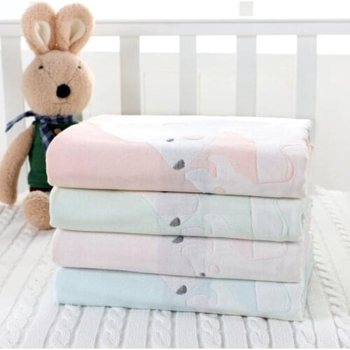 Baby Blankets Newborn Muslin Cotton 6 Layers Swaddle Kids Receiving Blankets Children Cover Bedding Baby Gauze Quilt 100*100cm