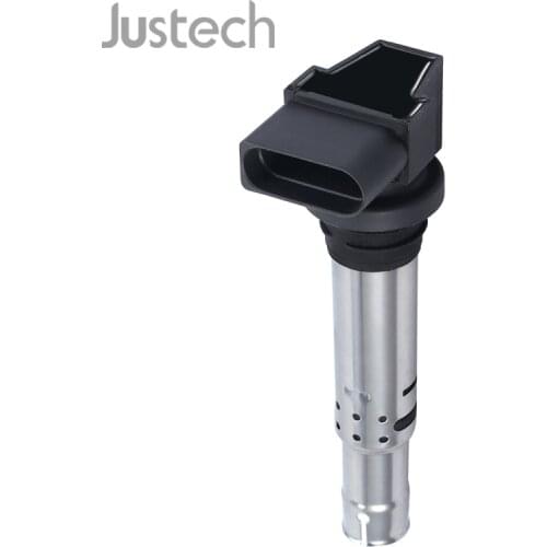 Justech New D-shape 4 Pins Ignition Coil 036905100A 036905715E,ZSE030,0040102030,036905715 For VW Golf Audi Module Ignition Coil