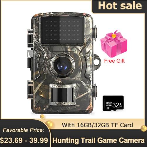 12MP1080P Wildlife Hunting Trail Game Camera Motion Activated Security Camera IP66 w/16GB/32GB TF Card Hunting Scouting Camera