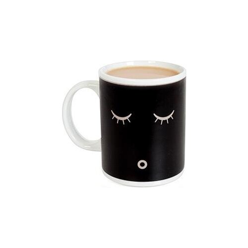 CoffeMug Big Eyes Small Eyes Ceramic Color Cup Magic Color Changing Cup Heat Sensitive Mug Handgrip Coffee Cup Temperature