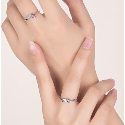 Couple Rings Fury Of Light Adjustable Open Ring Jewelry Gift For Women Men Durable And Not Easy To Fade Engagement Rings