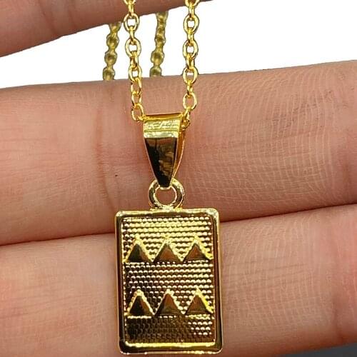 Dubai Jewelry Sets for Baby Kids Rings Earrings Sets Children Birthday Gift Gold Color African Girls Arabic Name Necklace