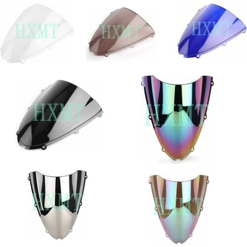 For Kawasaki Ninja ZX6R 636 2005 2006 2007 2008 ZX10R 2006 2007 Motorcycle Windshield WindScreen screen 05 06 07 08 ZX-6R black