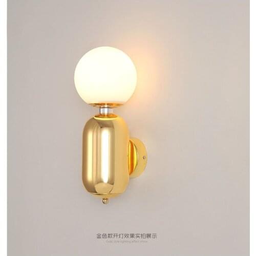 Loft lamp arandela rope aisle bedside bedroom wall lights for home monkey lamp