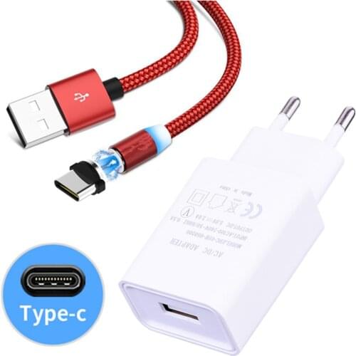 Magnetic Type C Charge Cable For Samsung Galaxy A50 A51 S20 Huawei P40 P30 honor 9X 20 30 Pro Redmi 8A Note8 9 Phone usb charger