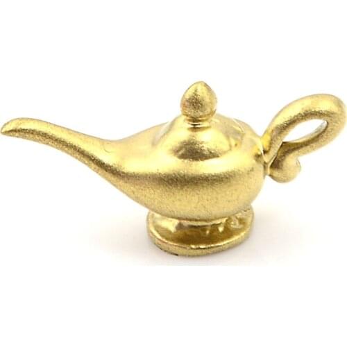 1Pcs 1/12 Dollhouse Miniature Accessories Mini Resin Teapot Simulation Tea set Model Toys for Doll House Decoration
