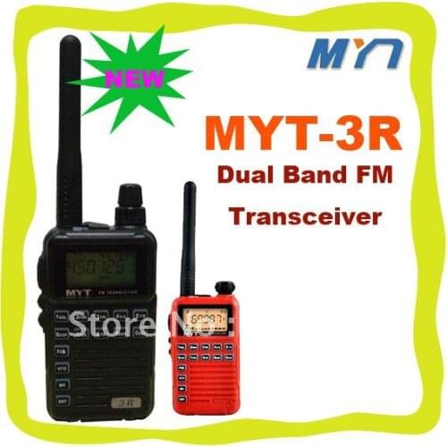 New Arrival MYT-3R Dual Band VHF:136-174MHz & UHF:400-470MHz FM Transceiver