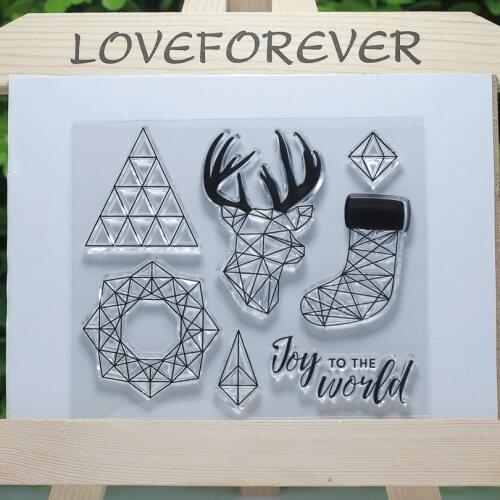 Joy to the world transparent clear stamp for Scrapbooking/Sewing fabric/Card Making/Stamp set stationery vacation Decor Supply