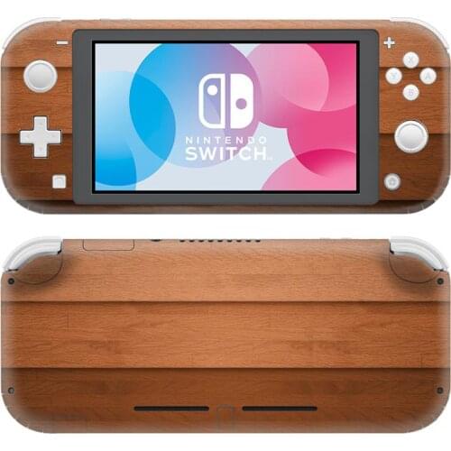 2 Styles Log Style Vinyl Decal Skin Sticker For Nintendo Switch Lite NSL Console Protector Game Accessoriy
