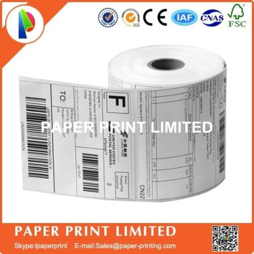 3 Roll/Lot TOP Direct Thermal Labels 100MM X100MM (500 labels) zebra shipping label usps 3.94" x 3.94"