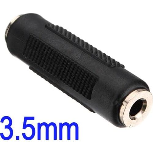 High Standard Best Price 3.5mm Female to Female F/F Audio Stereo Adapter Headphone Jack Connector Cables Coupler Extension Plug
