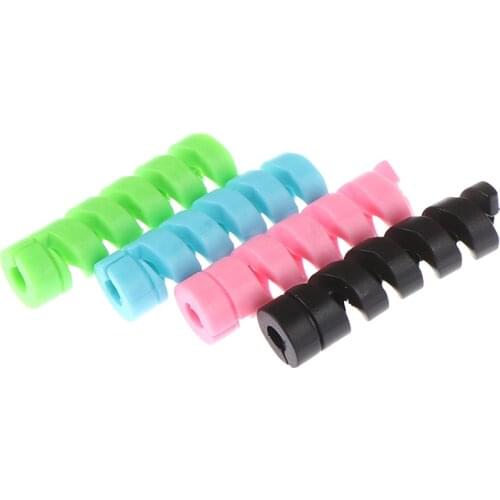 4Pcs Charging Cable Protector Saver Cover For Apple iPhone USB Charger Cable Cord Adorable Protective Sleeve For Phones Cable