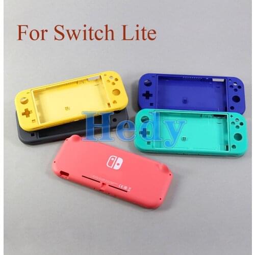 1set Replacement Plastic Shell Case Cover For Nintendo Switch Lite Console Hard Housing Shell Faceplate Cover Button Kit