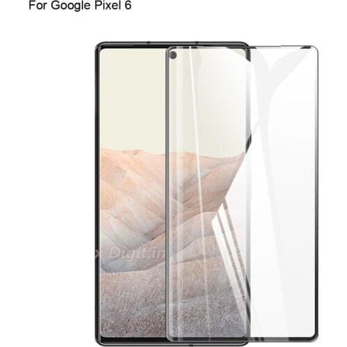 1PC For Google Pixel 6 Glass Tempered Full Cover Tempered Glass Film Screen Protector Film For Google Pixel6 Protection
