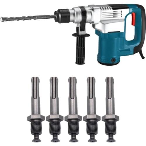 12mm Thread SDS Plus Round Shank Mandrel Adapter Connector Hammer Power Drill Bit Tool