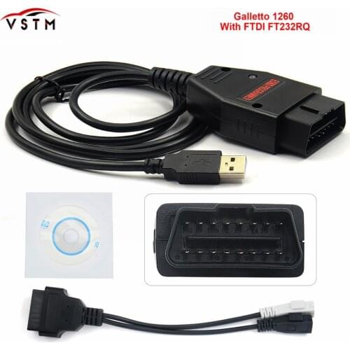 1260 ECU Chip Tuning Tool EOBD Flasher ECU Flasher Green PCB FTDI FT232RQ Read&Write Free Ship