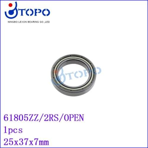 25*37*7mm Deep Groove Ball Bearings61805 ZZ/2RS/OPEN