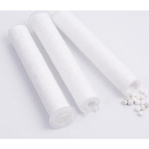13.4CM PP Cotton Shower Head Replacement Filter Cartridge Water Purification Bathroom Accessory Shower Head Filter