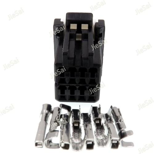 8 Pin Female Automotive Rearview Light Connector 175964-2 For Auto Car Modification