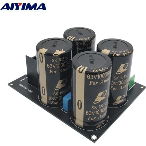 AIYIMA 25A Amplifier Rectifier Filter Power Supply Board 10000UF 63V Rectification Filter DIY Class A Power Amplifiers Audio