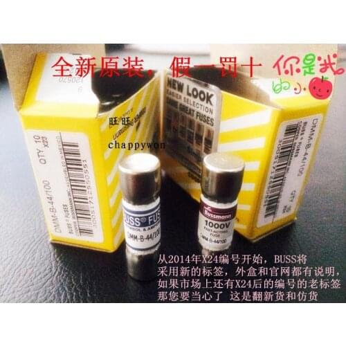 DMM-B-44/100-R multimeter imported fuse 10*35mm 440MA 1000V DMM-B-44/100