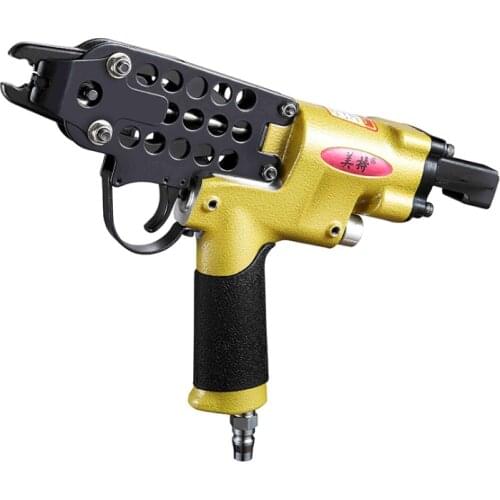 Nailer Diamond Mesh Aluminum Tube Nail Fence Mattress Nail C-type Nailer Pneumatic Code Nailer