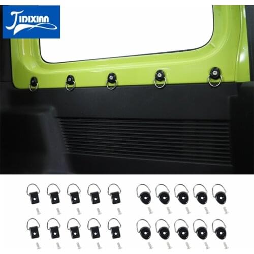 MOPAI Interior Mouldings for Suzuki Jimny JB74 Car Tail Box Buckle Screw Hook for Suzuki Jimny 2019-2021 Accessories