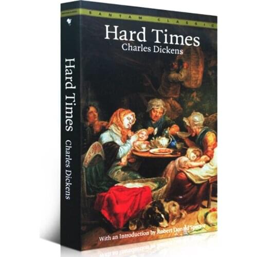 Hard Times United Kingdom Charles Dickens Adult Classic Popluar Society Story Novels World Famous Fiction Book Language English