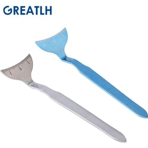 Korean horizontal silkworm auxiliary device Horizontal Silkworm Tool Stainless Titanium Straight Arc Type Silkworm Eye Socke