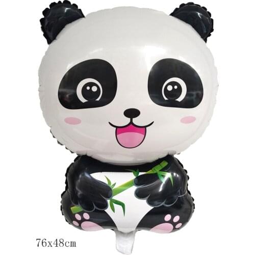 Cartoon Animal panda Balloons Hedgehog fox Squirrel Raccoon birthday party home decoration kids inflatable toys Baby Shower
