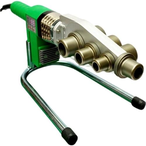 PPR water pipe Hot melting machine 1600W Anti blocking die head 20/25/32mm Temperature regulating Plastic pipe welding machine