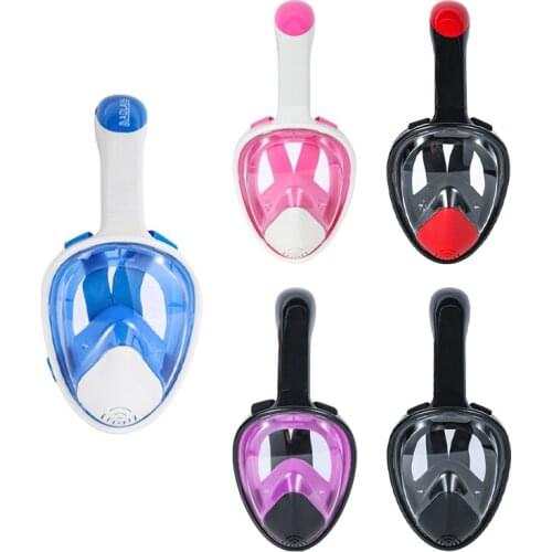 NEW Safety Anti Fog Full Face Diving Mask Snorkeling Respiratory Masks Safe Waterproof Swimming Equipment for Adult Youth Xqvlz