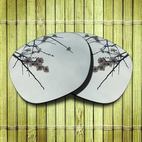 Polarized Replacement Lense For-Oakley Garage Rock Sunglasses Frame True Color Mirrored Coating - Chrome Color Available