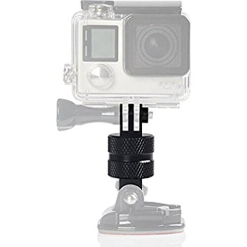 360 Degree Rotating Swivel Mount Adapter For Xiaomi YI 4K Gopro Hero 8 7 6 4 3 Session SJCAM Sj4000 H9 Action Camera Accessories