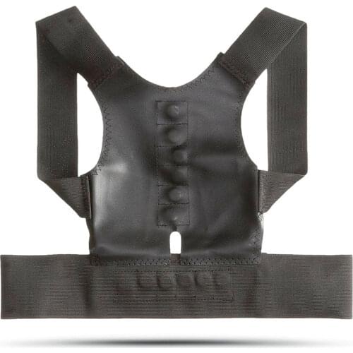 Adjustable Posture Corrector Back Brace Correction Straightener Magnet Braces Belt Corset Lumbar Shoulder Support for Men Women