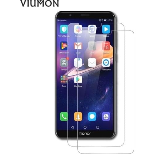 2PCS For Huawei Y9 2018 Tempered Glass For Huawei Y9 2018 Honor 7C Enjoy 8 Screen Protector 9H Explosion-proof Protective Film