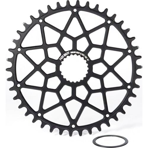 Pass Quest MTB Bike Chainring 0mm Offset Direct Mount Boost For M7100 8100 9100 12 Speed Narrow Wide Teeth Bicycle Chainwheel