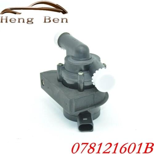 HB 1pc Plastic Auxiliary Water Pump For Skoda Superb For Audi A6 For VW Passat Variant 078121601B 078121601 078 121 601B