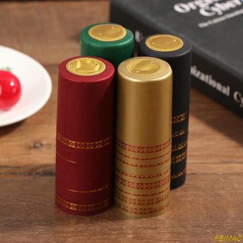 10pcs/SetPVC Heat Shrink Cap Barware Accessories Bar Party Supplies for Home Brewing Wine Bottle Seal Wine Bottle Cover