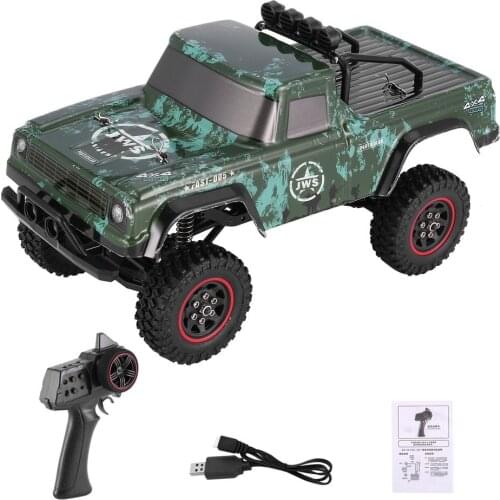 2021 New 2.4G 1:18 Scale RTR RC Rock Crawler Car Off Road Climbing RC Vehicle Truck Remote Control Pickup RC Car Toy