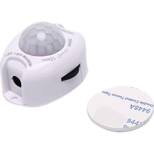 Activated Timer Automatic Pir Light Motion Sensor DC 5V 12V Light Switch Movement Detector Motion Sensor ON OFF for LED Strip